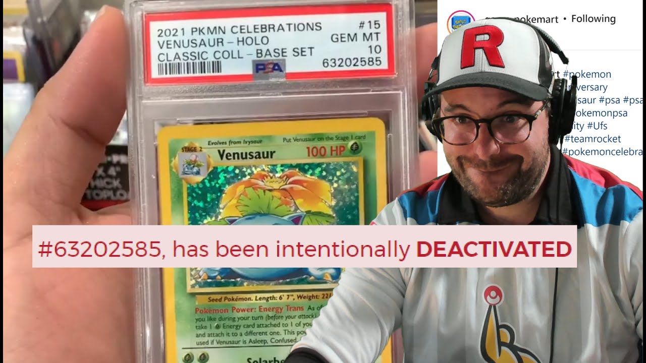 Stolen Celebrations Pokemon Cards - Part 14 (Gary's Pokemart Gets Spanked by PSA & eBay)