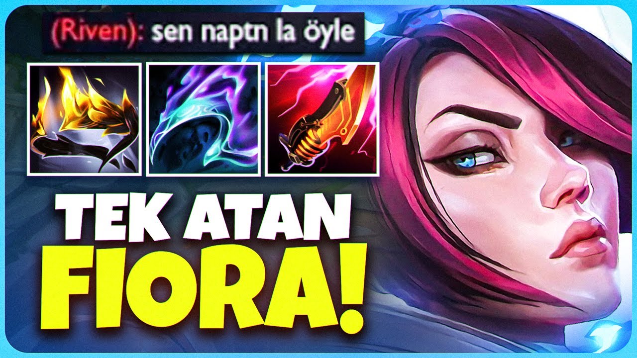 🔥 FULL ZIRH DEŞME İLE TEK ATAN UCUBE FİORA! 🔥 | Pace LoL