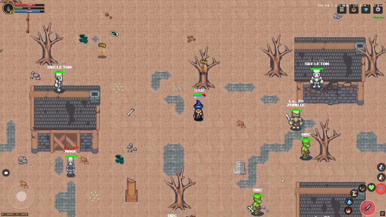 Pura Magia! A Classe Mago no Dungeon Brawl (Novo MMORPG 2D)