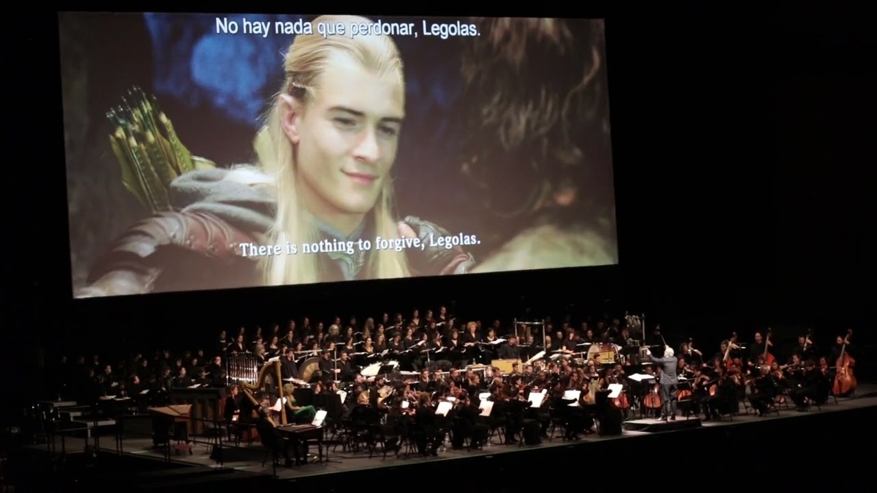 Lord of the Rings Two Towers - Elves arrive at Helms Deep