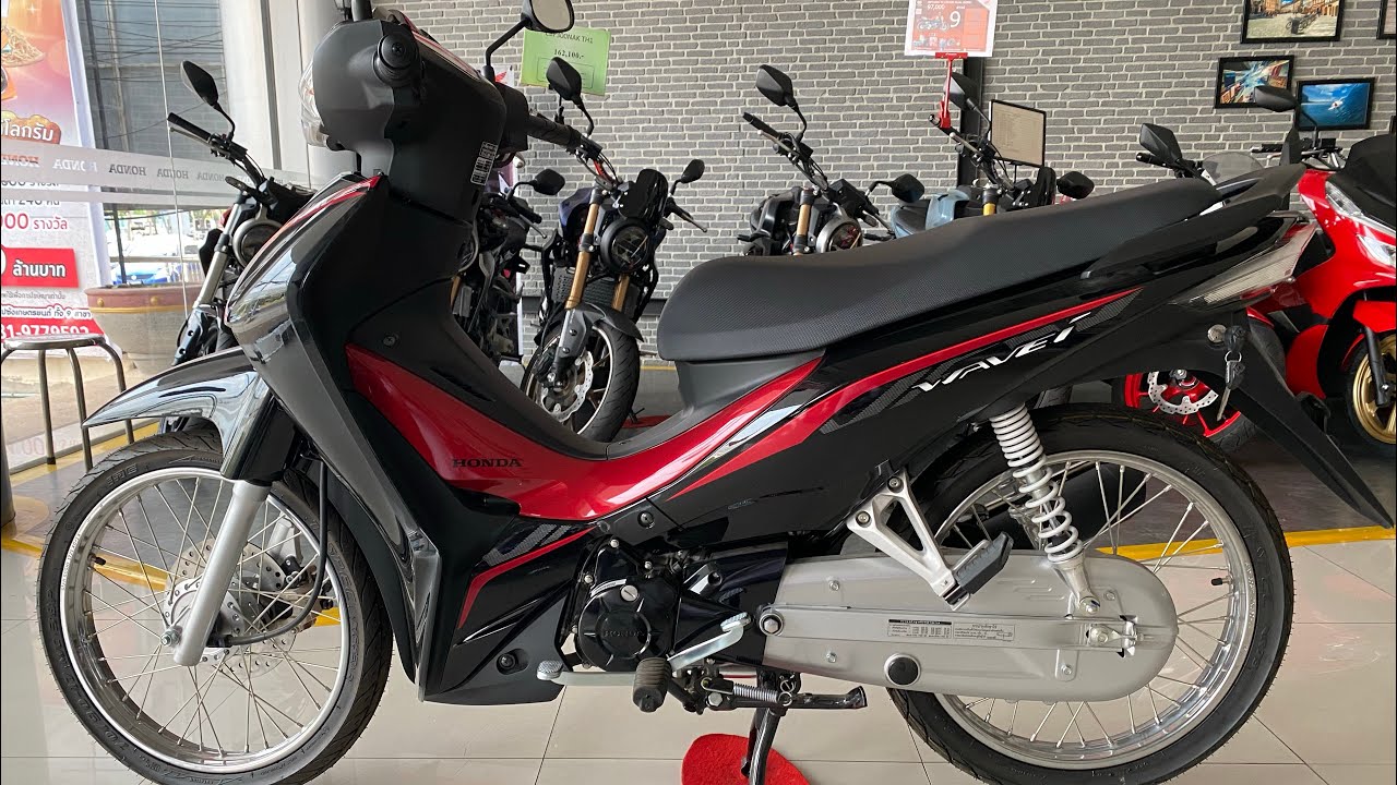 เวฟ110i 2019สีดำดำ-แดง พร้อมราคา เผื่อใครยังหาอยู่