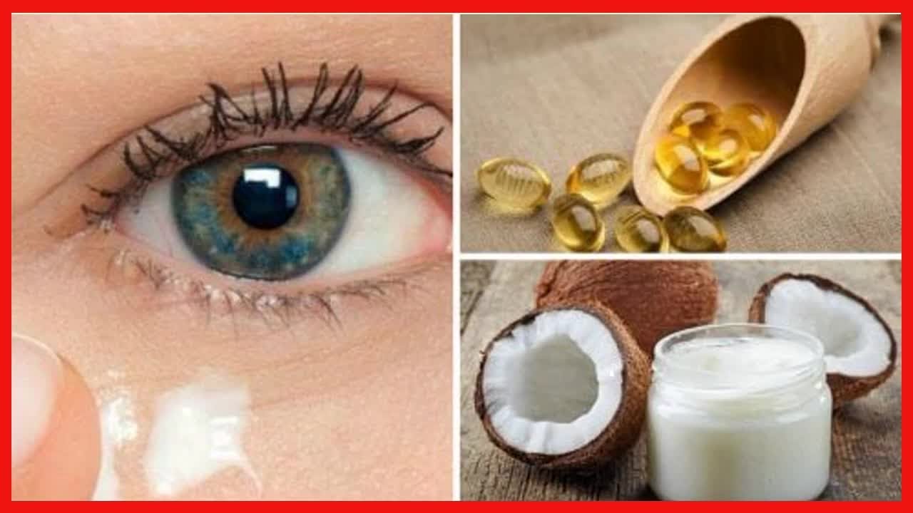 Selbstgemachte Augencreme mit Kokosöl
