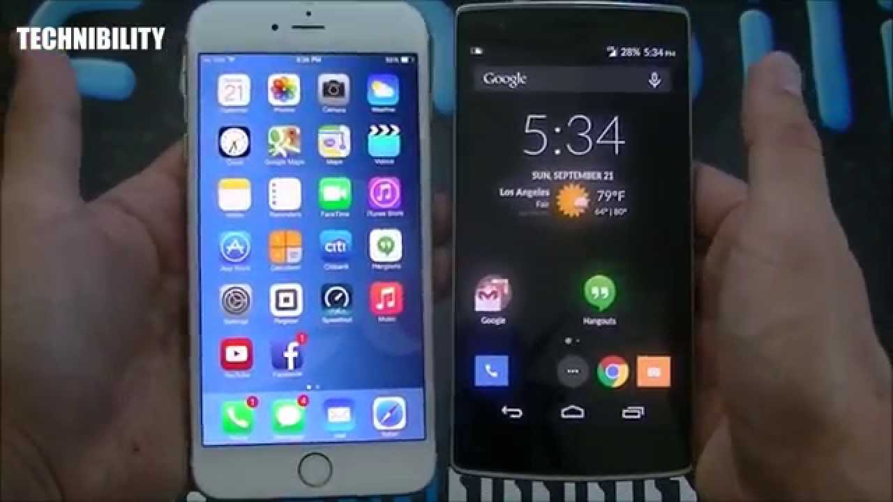 iPhone 6 Plus vs OnePlus One In Depth Comparison