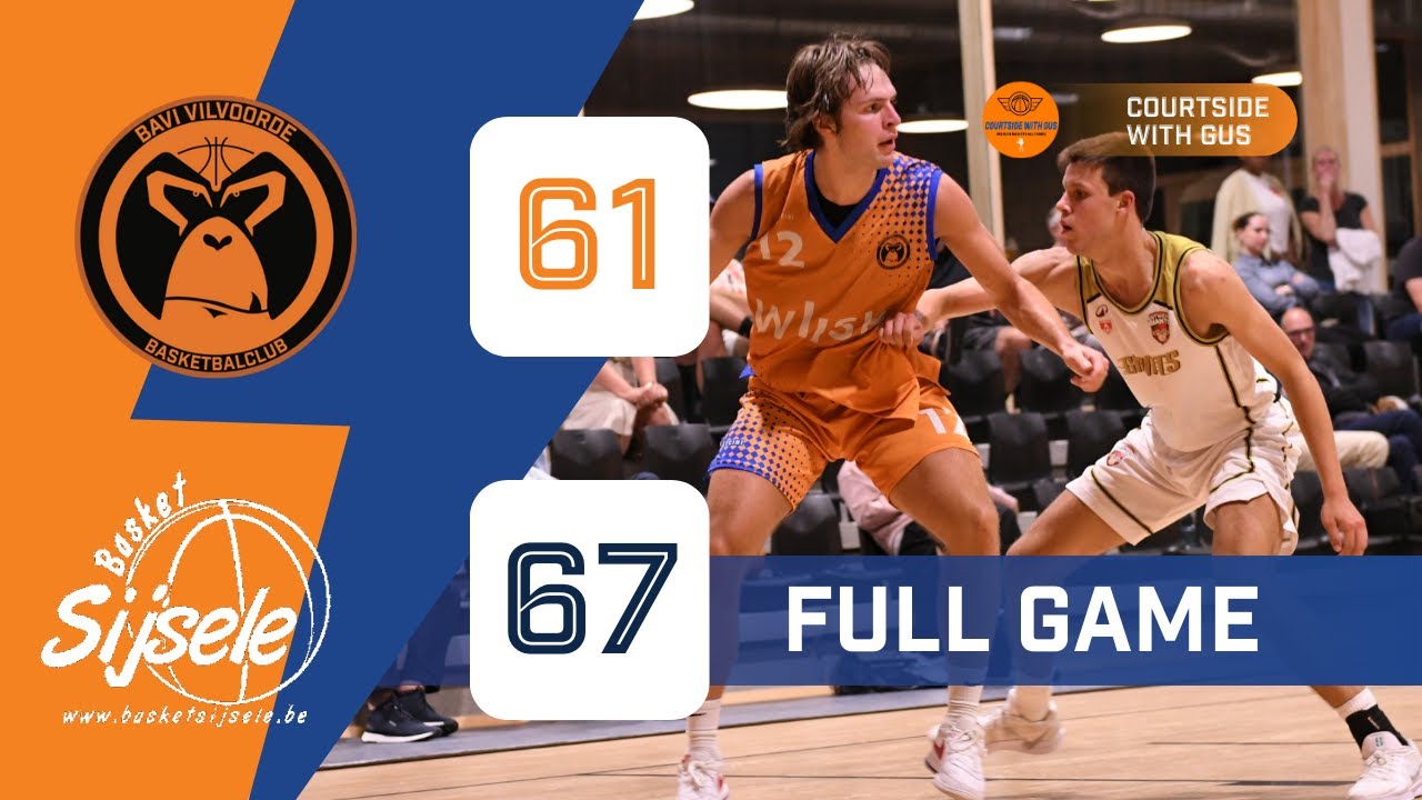 TDM2: Bavi Vilvoorde vs Basket Sijsele: 61-67