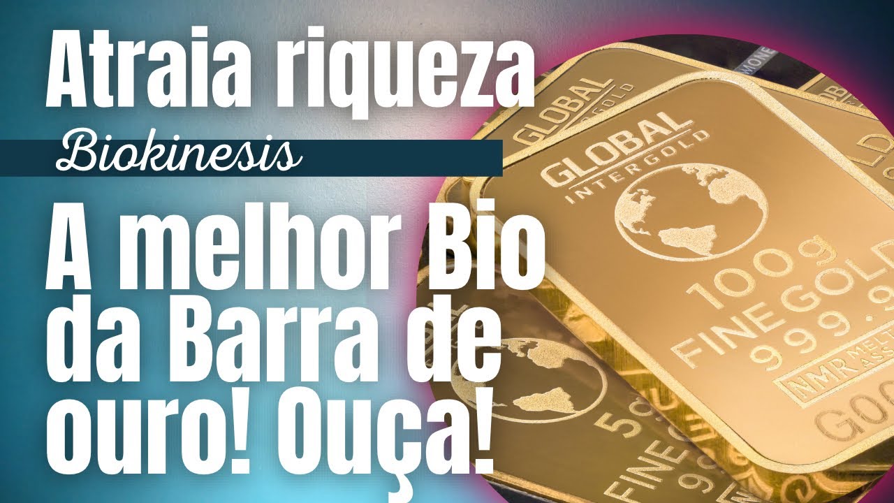 💰ATRAIA RIQUEZA! Melhor Biokinesis Barra de Ouro! Luz e sombra na descrição👇🏻 #arquetipos #ouro