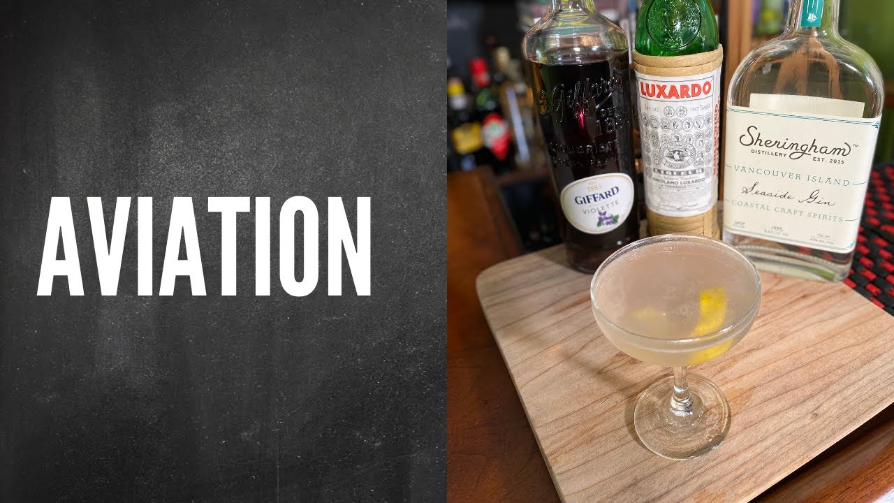 Aviation Cocktail Recipe - How to make an Aviation Cocktail | Difford's Cocktail Guide