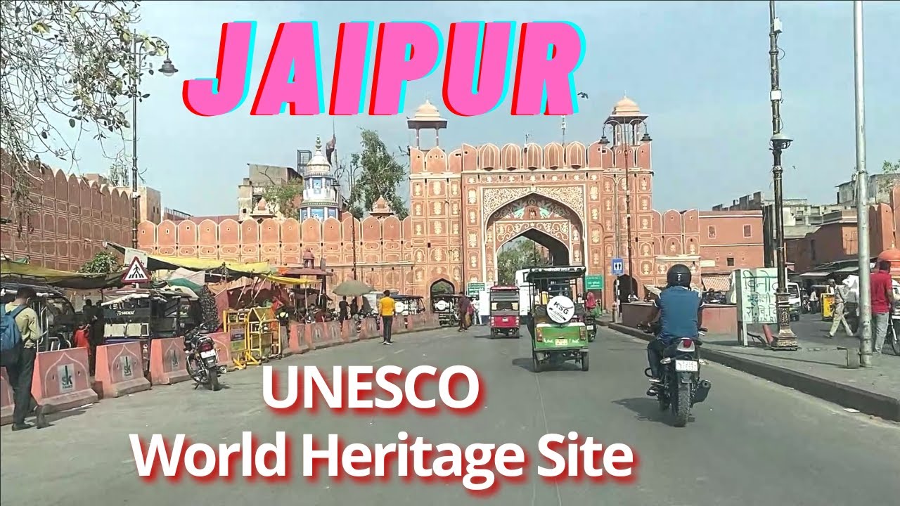 Heritage City - Jaipur | Driving in City Area - Jaipur, Rajasthan, INDIA