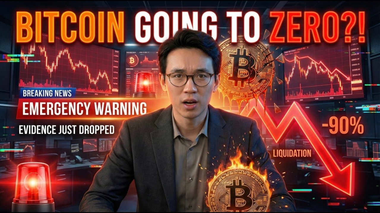 🚨 EMERGENCY WARNING: Bitcoin is going to ZERO and the evidence is now undeniable.