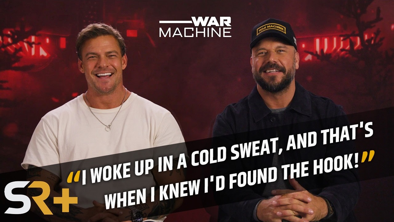 Inside Netflix’s War Machine: Alan Ritchson & Patrick Hughes on the Brutal Sci-Fi Action Epic