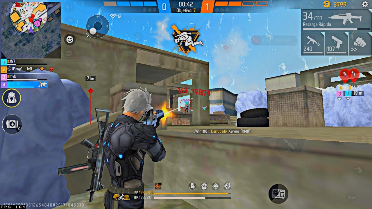 HIGHLIGHTS EM 4x4 APOSTADO! 🥋💜 Highlights Free Fire 1280x720 GTX 1050TI i5 9600K