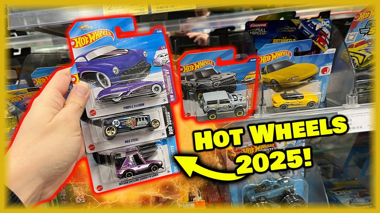 ERSTE HOT WHEELS 2025 im MÜLLER gefunden! | NEUES HOT WHEELS A-CASE 2025 | Q-CASE im Tedi!