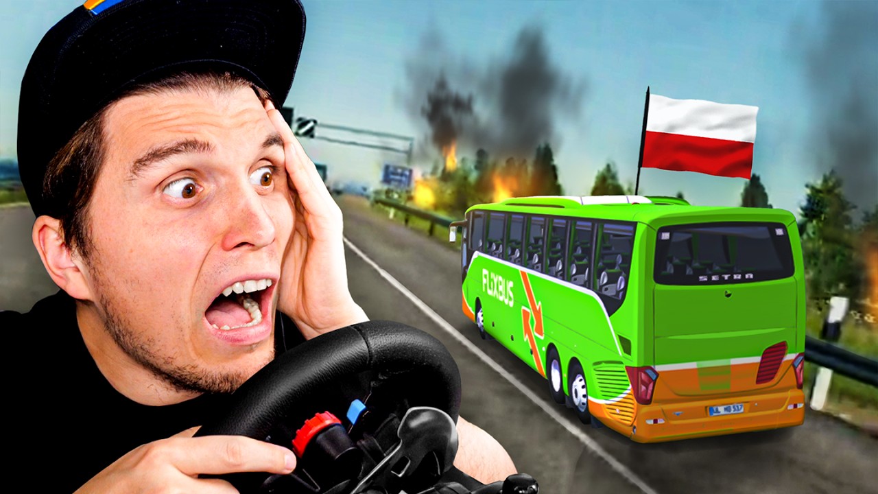 FEUER auf POLNISCHER AUTOBAHN! | Fernbus Simulator