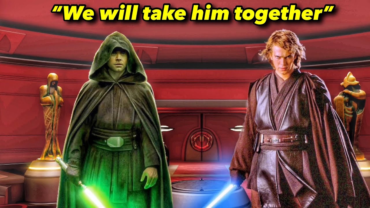 What If Luke Skywalker Time Travelled To SAVE Anakin Skywalker From The Dark Side
