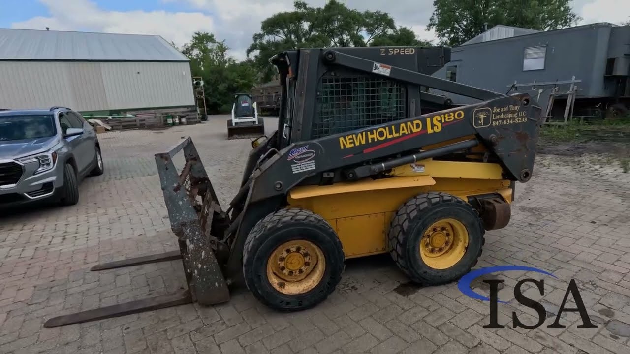 2511 - New Holland LS180 Skid Steer Will Be Sold At Auction!