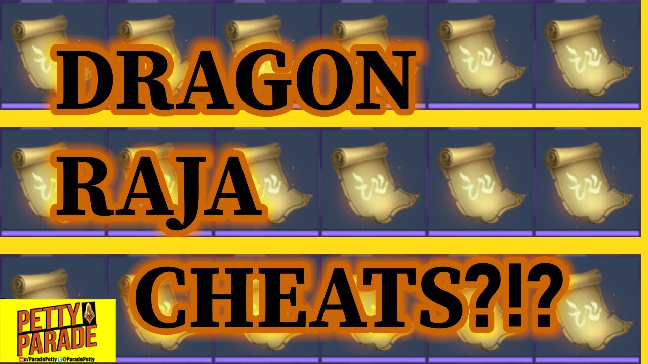 Dragon Raja | Cheats?! | Nah its just the Ripped Post It Notes!
