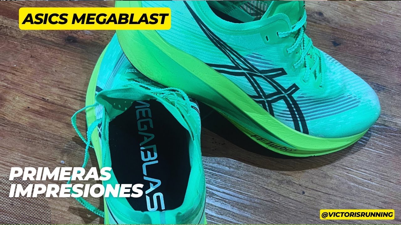 ASICS Megablast. Primeras impresiones, comparando con las Superblast 1 y 2... y con Adidas EVO SL