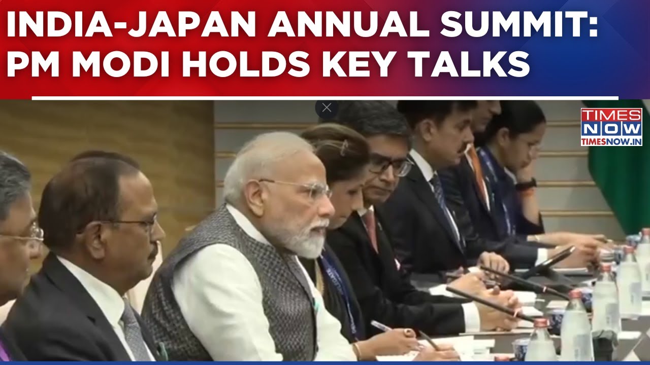 PM Modi Meets Japanese PM Shigeru Ishiba At 15th India-Japan Annual Summit In Tokyo | Watch