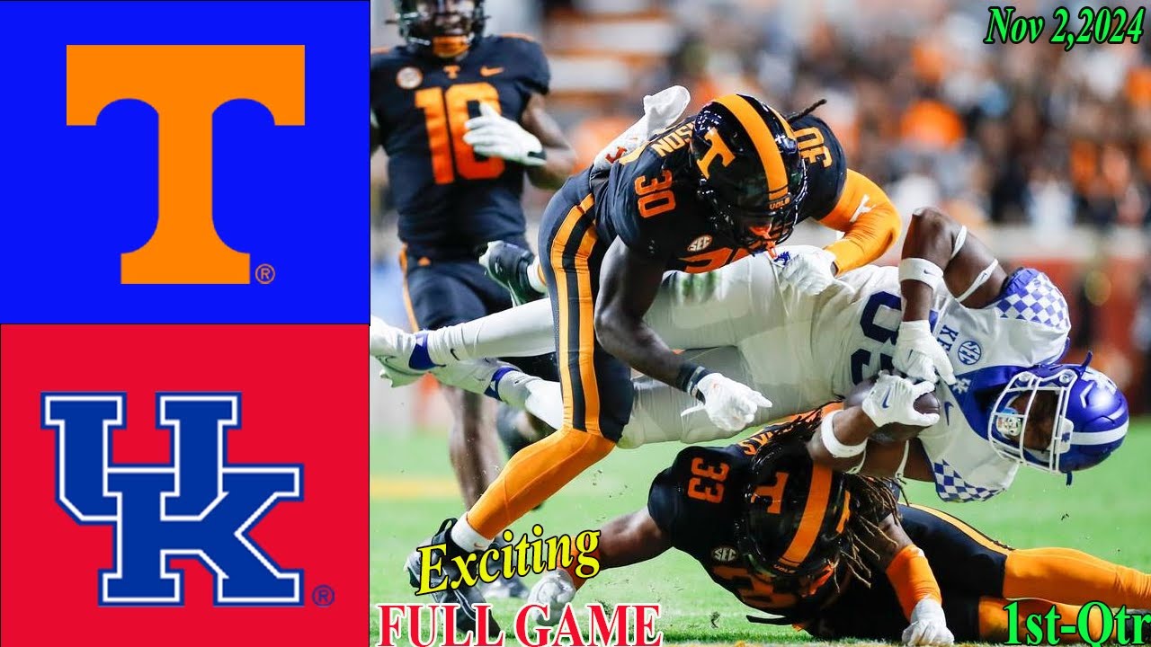 Kentucky Wildcats Vs Tennessee Volunteers [WEEK 10] Full Game Today | Nov 2,2024