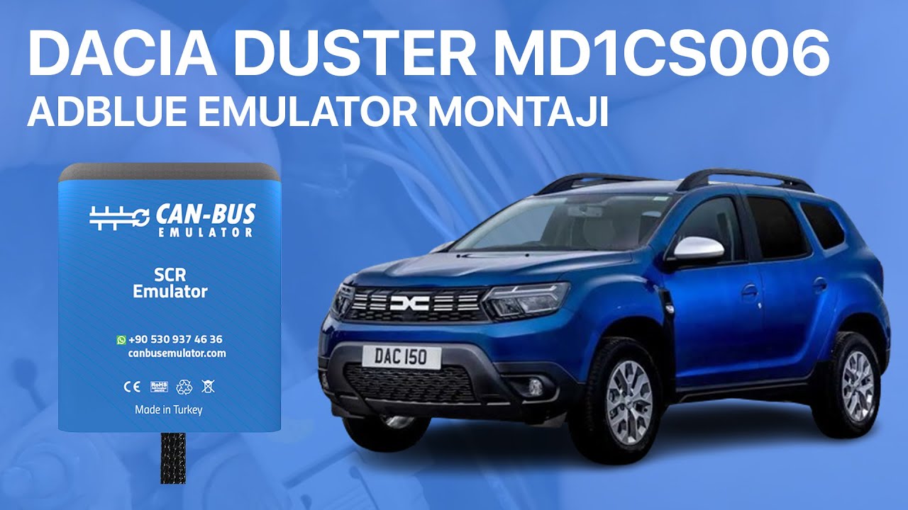 Dacia Duster MD1CS006 Adblue Cancellation