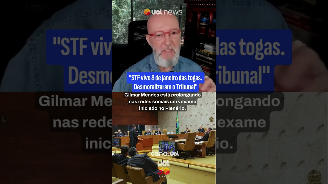 W brazylijskim Sądzie Najwyższym (STF) panuje &bdquo;8 stycznia w togach&rdquo;. Josias twierdzi, że Sąd jest zdemoralizowany.
