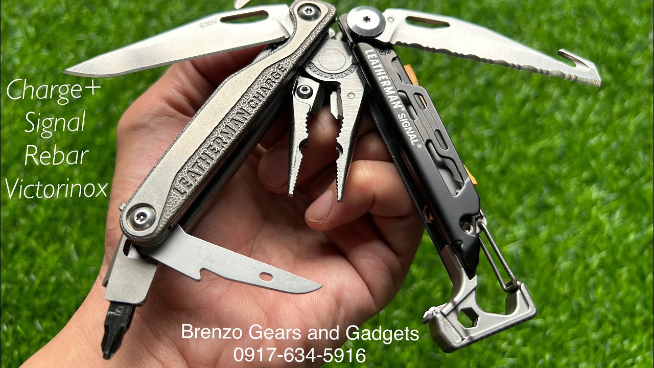 Leatherman Charge Turbo! (Charge+, Signal, Rebar and Victorinox all in ONE!)
