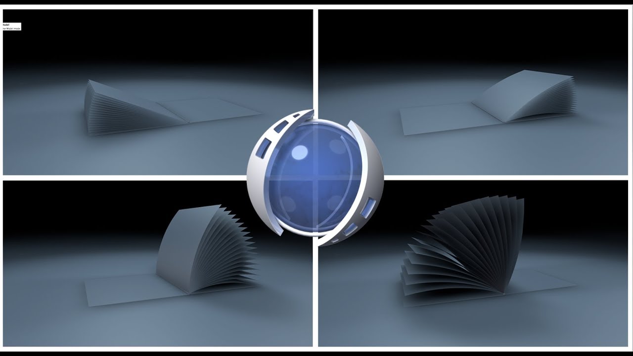 MoSpline, Spline Wrap Page Turning Animation in Cinema 4D R16 Tutorials Easy Method