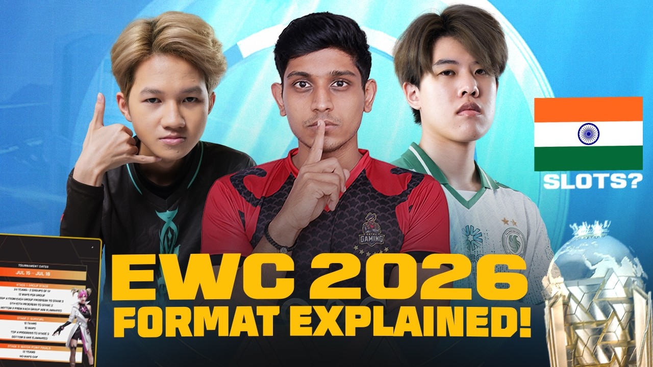 EWC FREE FIRE 2026  FORMAT EXPLAINED  || FF COMPETITIVE