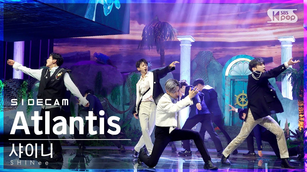 [사이드캠4K] 샤이니 'Atlantis' (SHINee Side FanCam) | @SBS Inkigayo_2021.04.18.