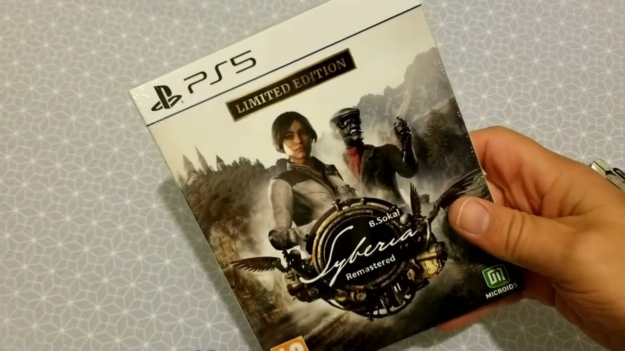 UNBOXING SYBERIA REMASTERED PS5