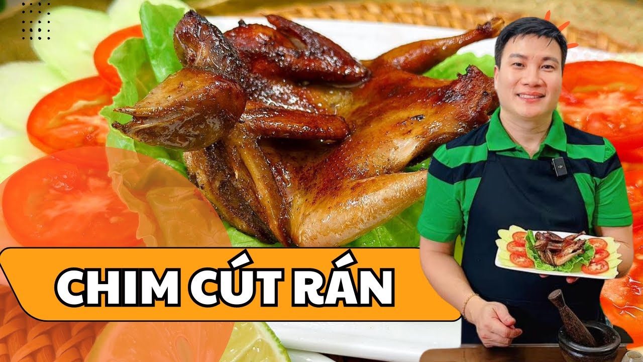 CHIM CÚT RÁN theo cách này THƠM PHỨC, SIÊU NGON| Cùng Cháu Vào Bếp