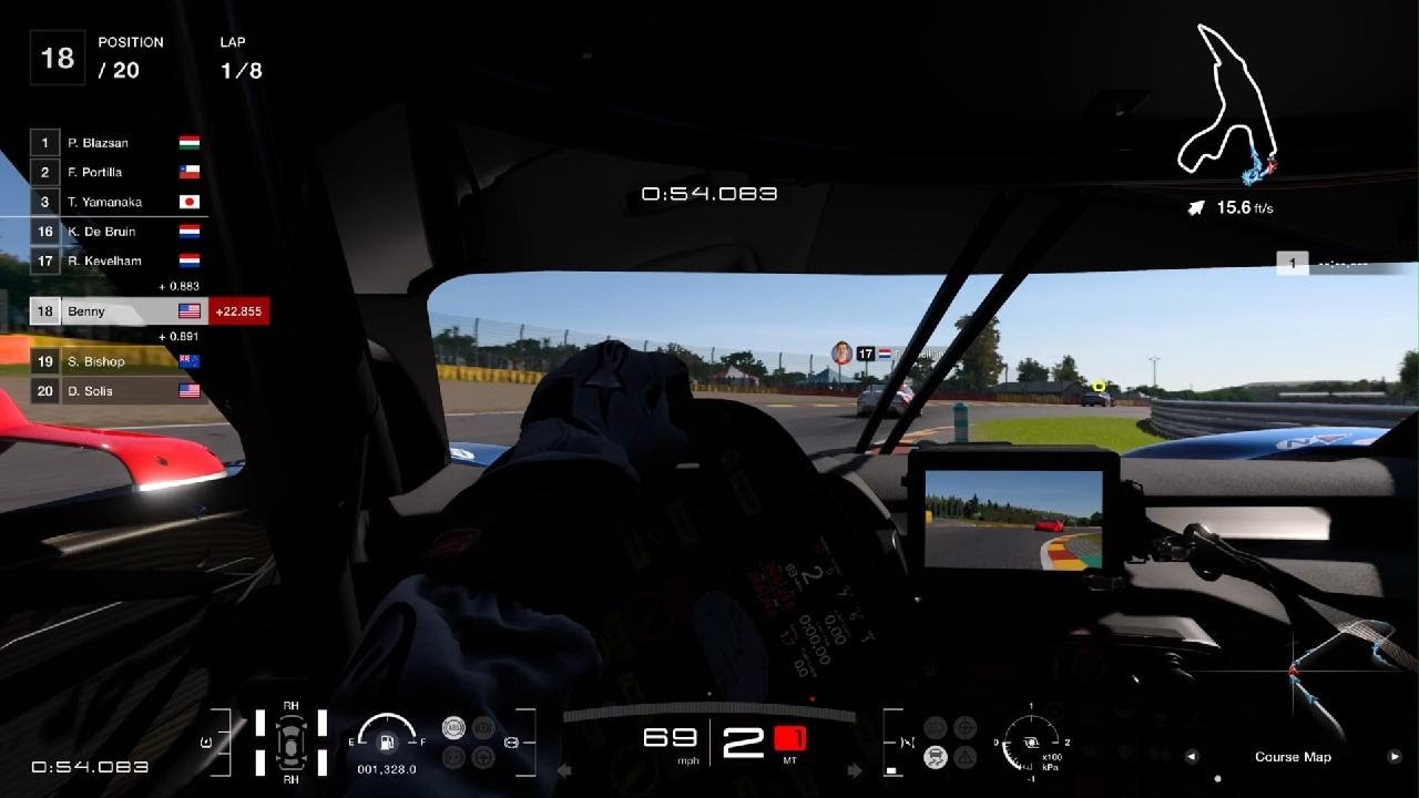Gran Turismo 7 wtc700 2nd attempt at Spa
