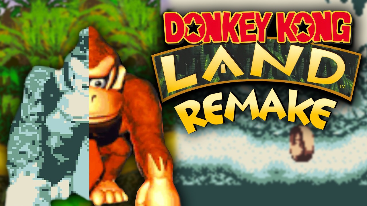How to setup and play the Donkey Kong Land Remake!