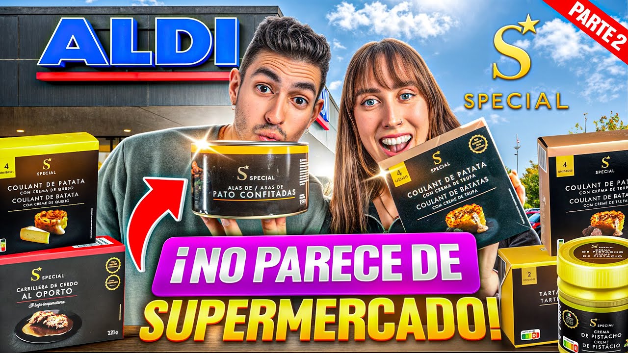 Probamos lo MÁS TOP de la gama GOURMET del ALDI Special 🤯 (PARTE 2)