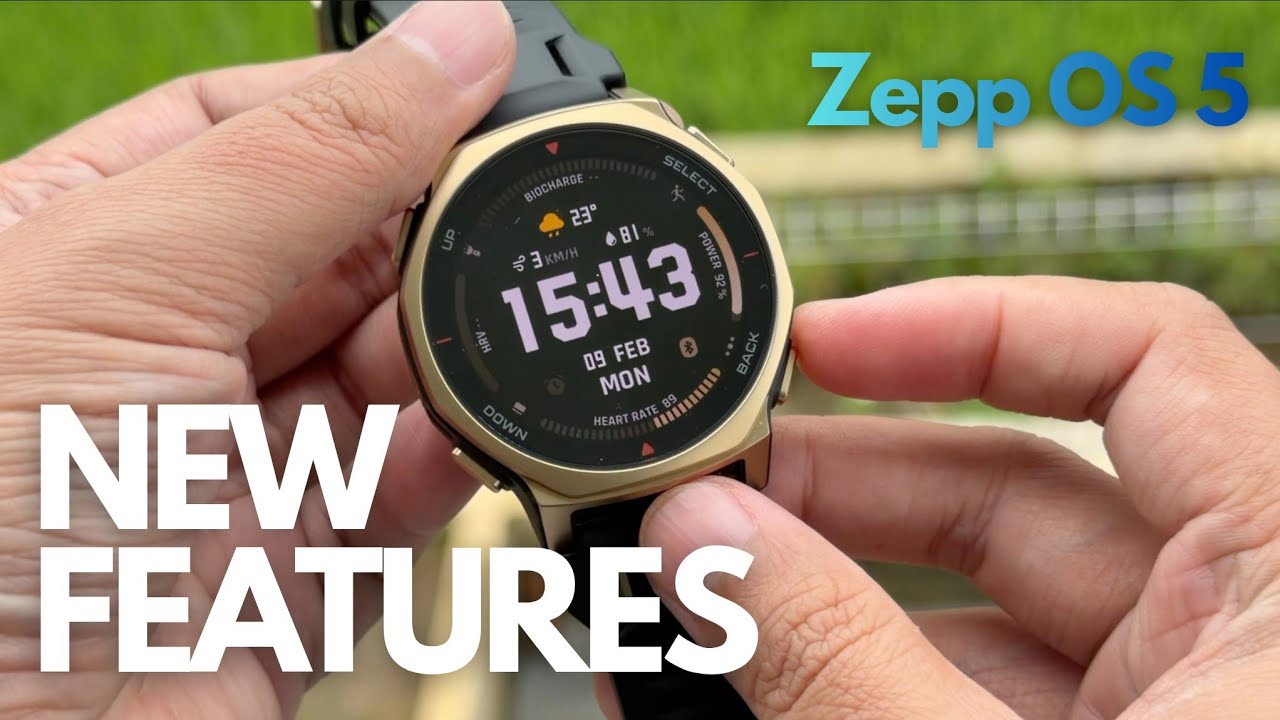 5 FITUR PEMBARUAN DI AMAZFIT T-REX 3 PRO 44MM