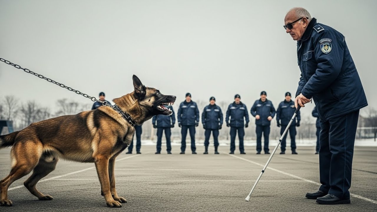 Un Polițist Veteran Orb Întâlnește Cel Mai Temut K-9 —Reacția Câinelui I-a Lăsat Pe Toți Perplecși