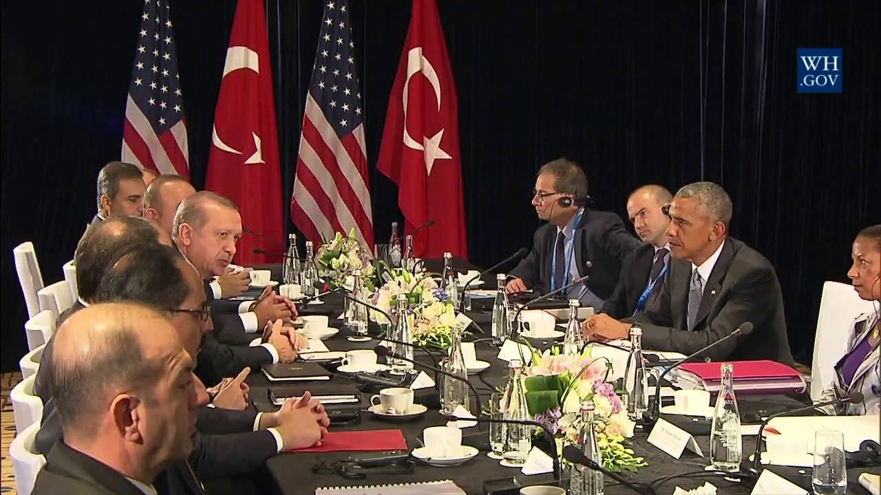 President Obama Meets with President Erdogan