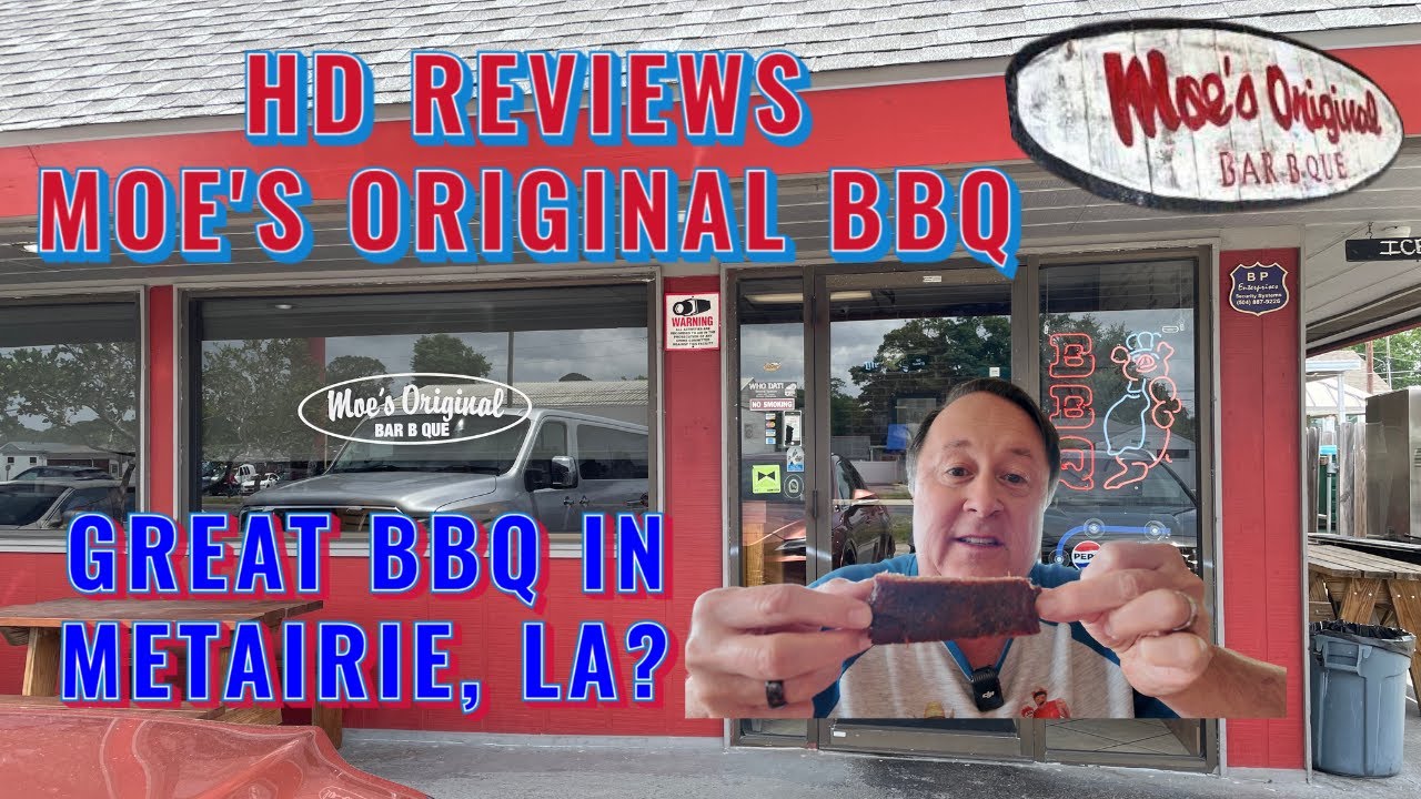 HD Reviews Moe's Original BBQ in Metairie, Louisiana - Is this the best BBQ in the New Orleans area?
