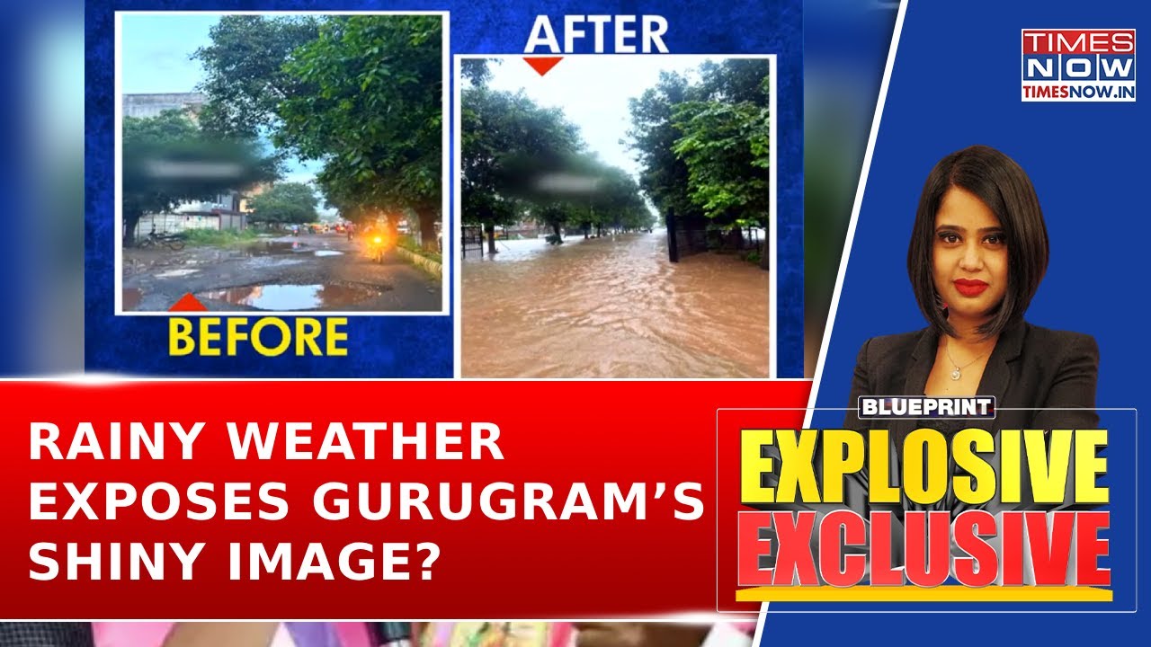 Gurugram Flooded: Heavy Rains Expose Cracks In The &lsquo;Ease Of Living&rsquo; Promise Of The Millennium City?