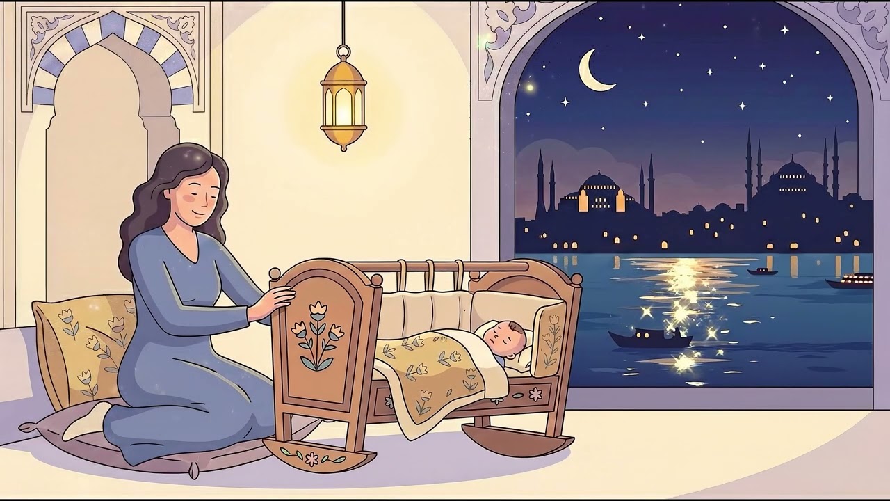 Gel Gör Beni Aşk Neyledi | Anne Sesi gibi huzur veren Aşk Ninnisi 🌙#ninni #uykumüziği #ninniler