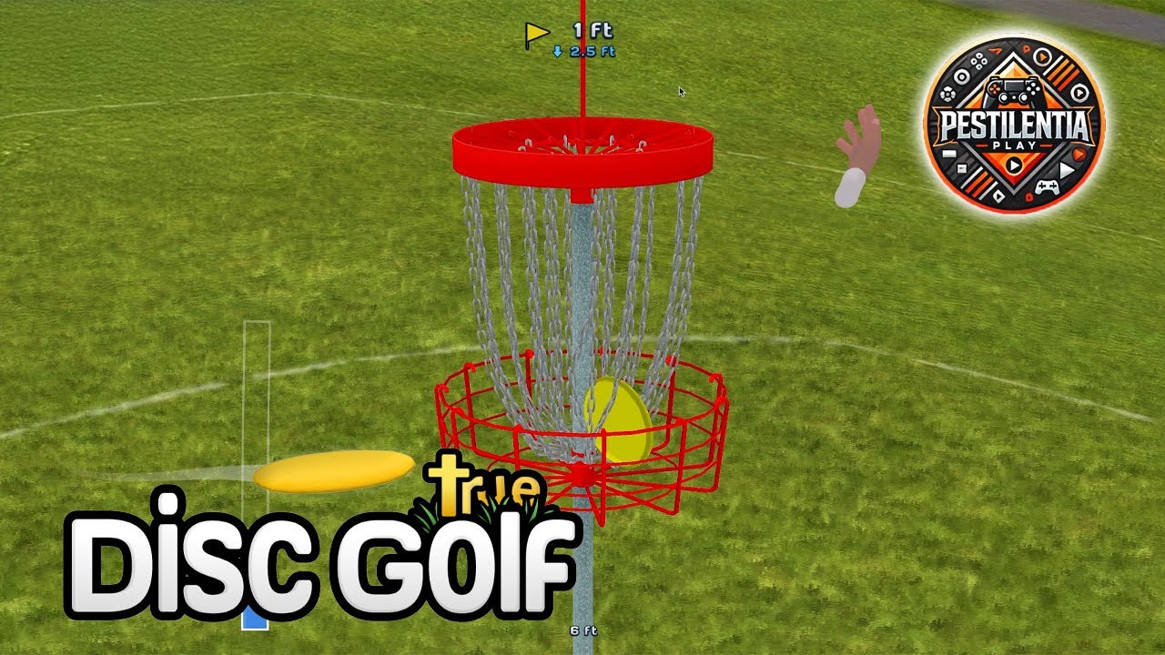 И снова не работающий контроллер🎮 True Disc Golf Demo