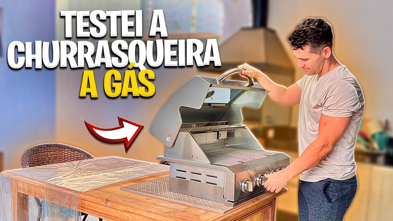 Testamos a nossa churrasqueira a gás para saber se fica com o mesmo gosto do carvão