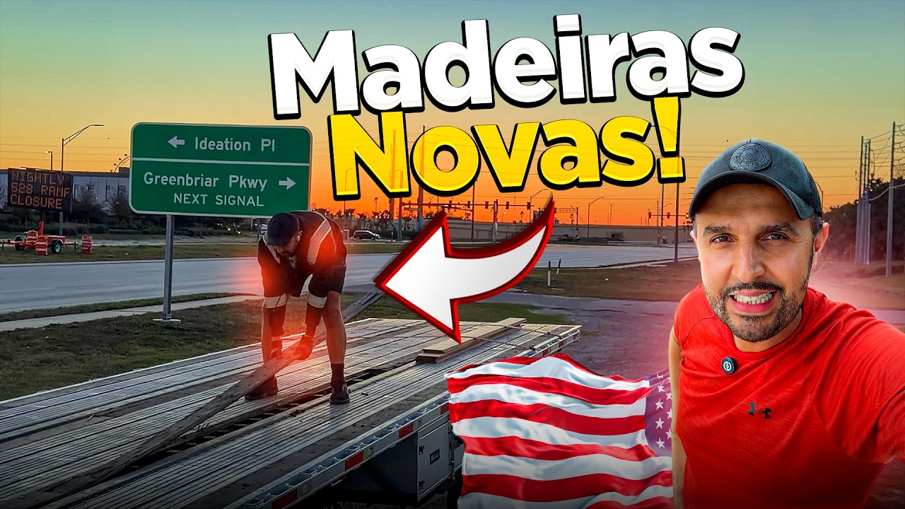 BARATO OU CARO?? COMPREI MADEIRAS NOVAS PARA O TRAILER! 🇺🇸