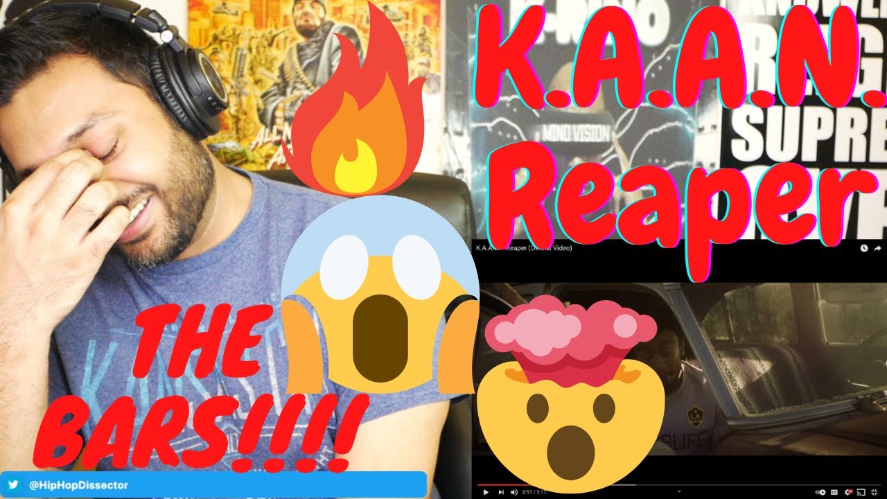 [REACTION] K.A.A.N. - Reaper (Official Video)