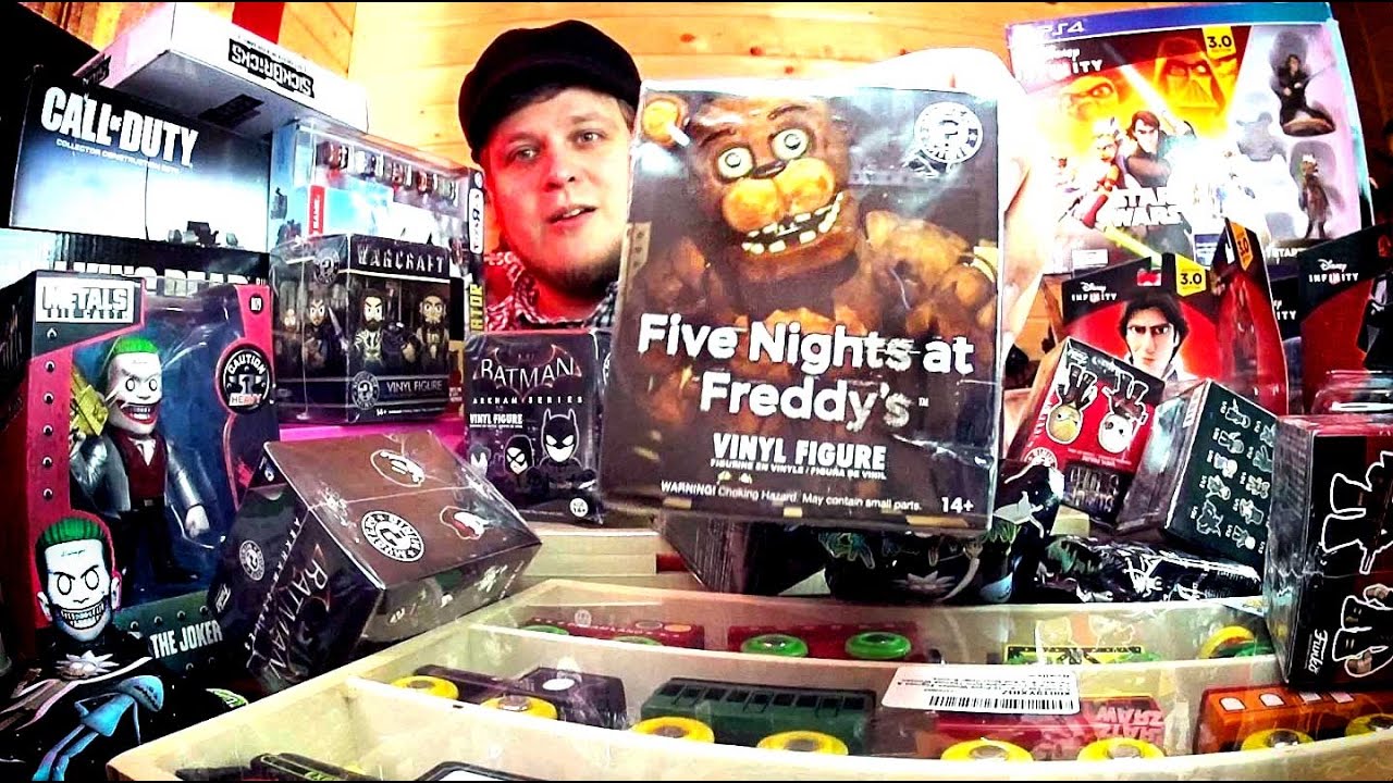 FNAF, Мистери Минис, Disney Infinity 3.0, Call of Duty - Посылка Игрушки - Бандеролька