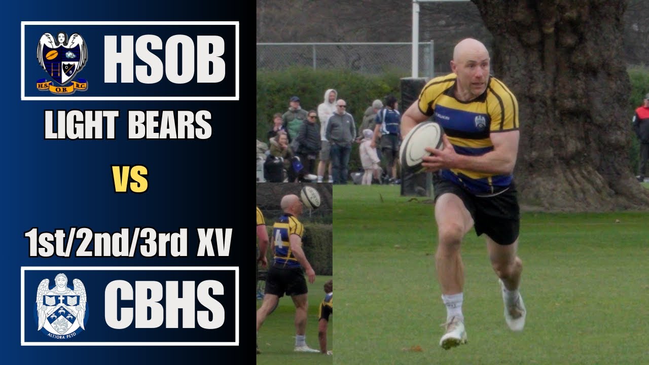 HSOB Light Bears (U85kg) vs CBHS Mixed 1st/2nd/3rd XV, 30th August 2025