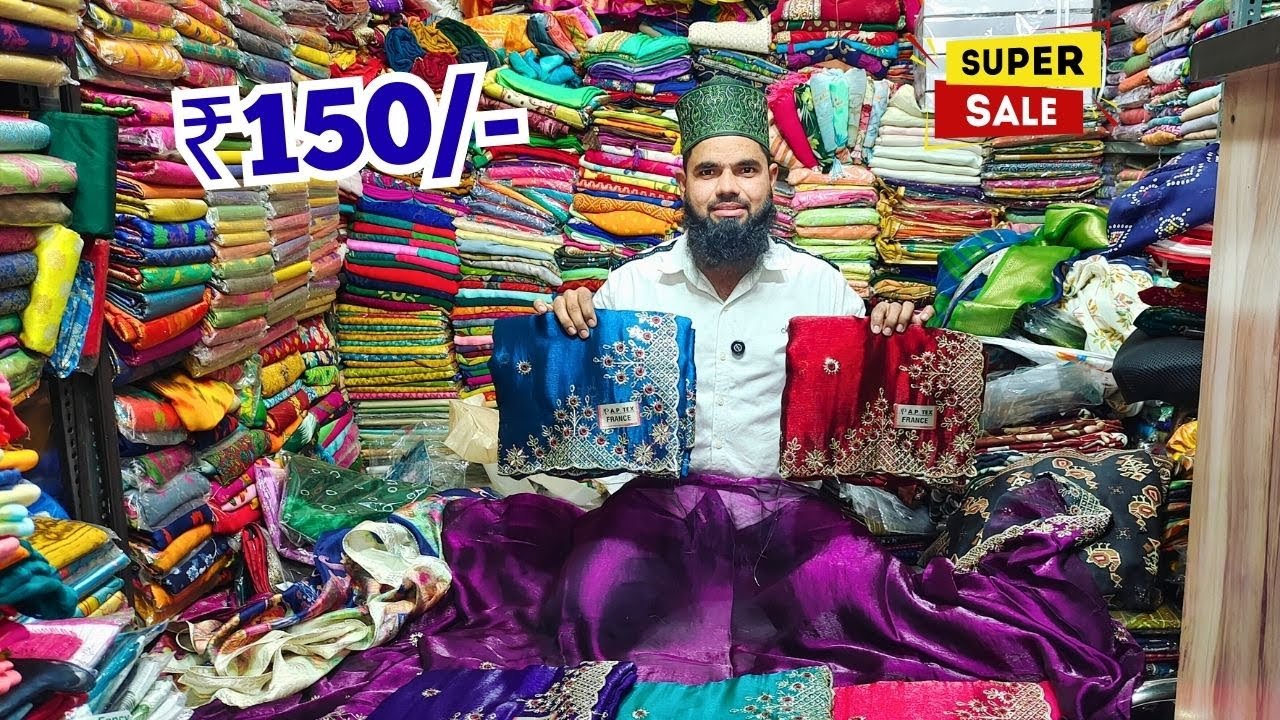 Madina Wholesale Sarees -- ధమాకా💥ఆఫర్ సేల్ -- Taaj Textiles Hyderabad