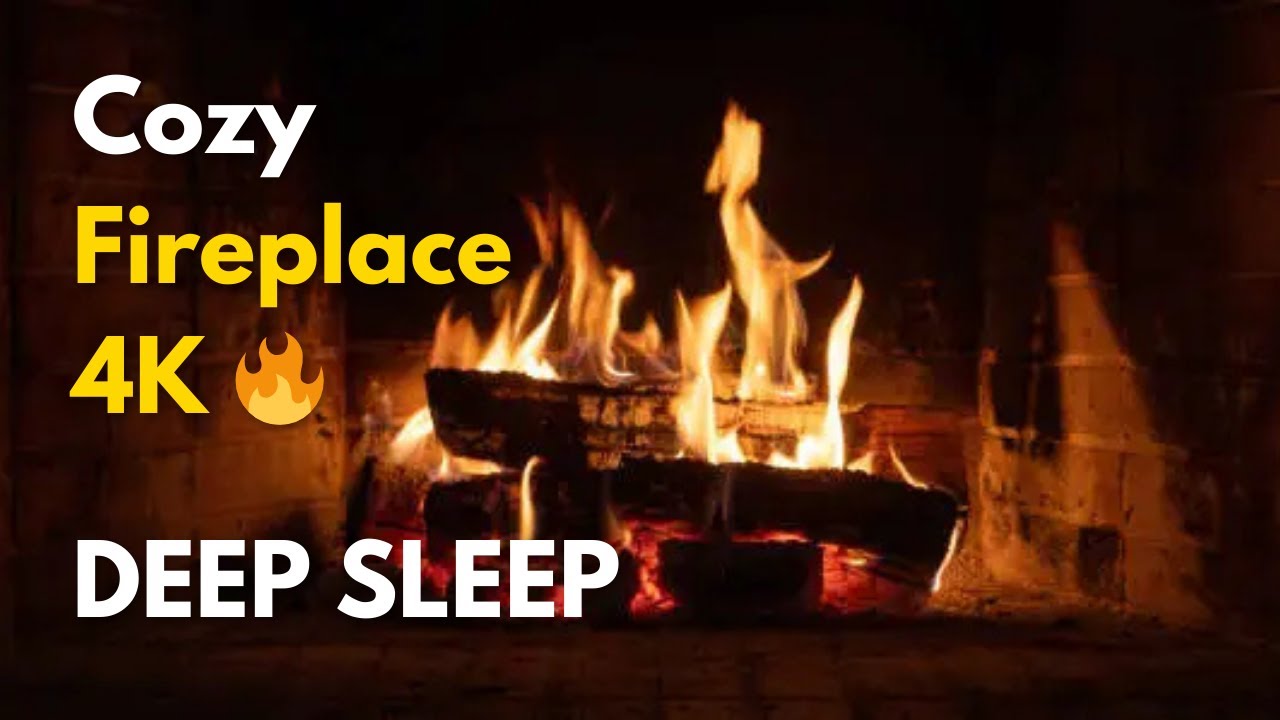 Cozy Fireplace 4K 🔥