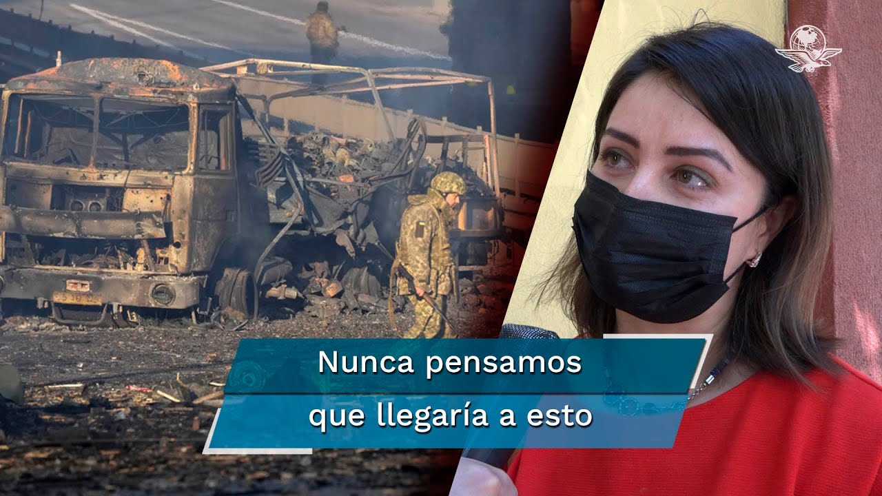 Conflicto también se sufre en México, nieta rusa preocupada por abuela ucraniana