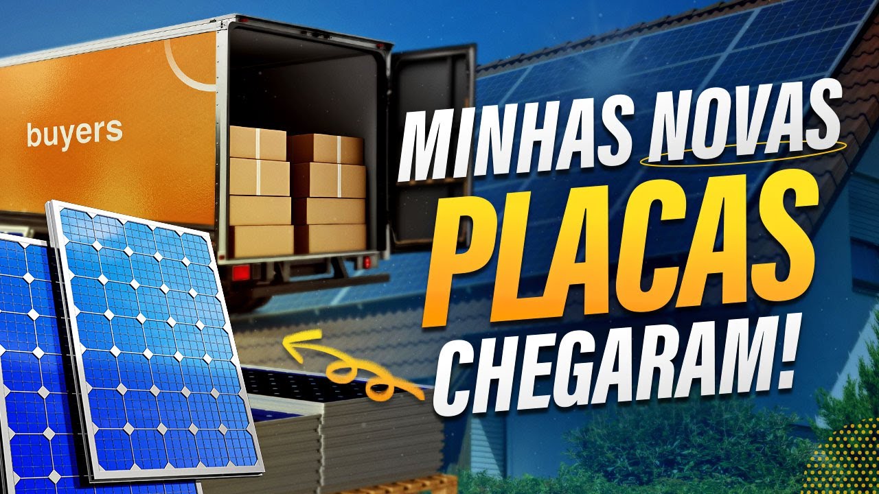 CHEGOU TUDO! Os Pain&eacute;is Solares da Buyers | BarbaSolar