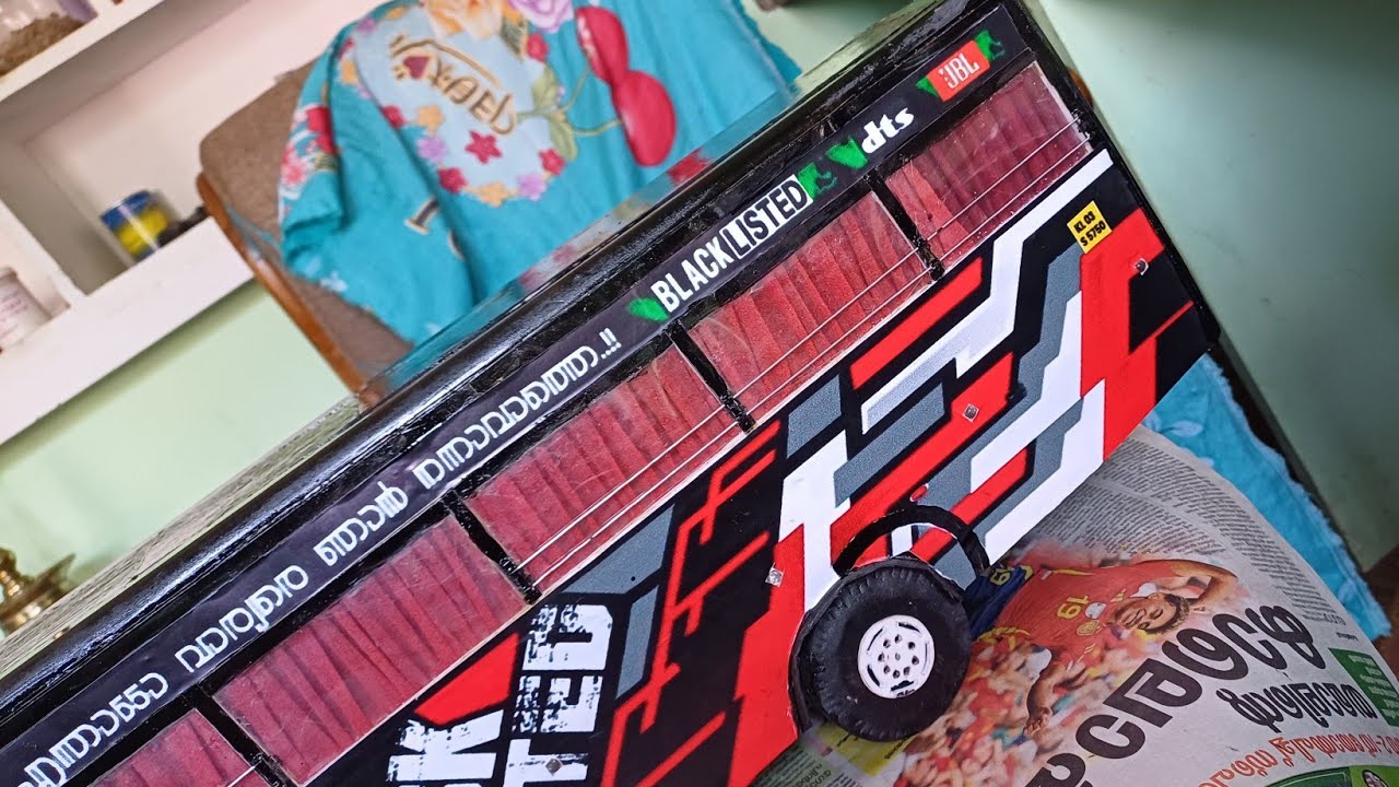 miniature bus sticker work 😍#shorts #shortsfeed #trending #sunilsajiavaniyil #miniature #sticker